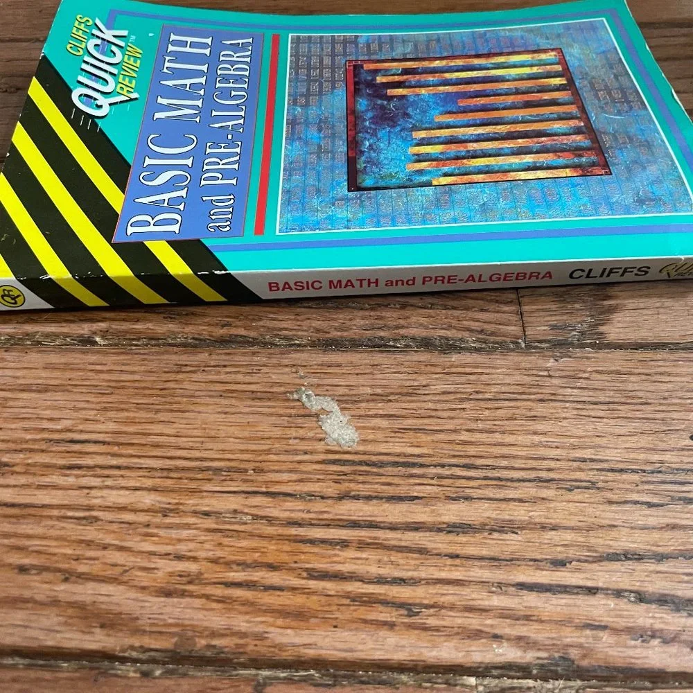 Cliffs Quick Review Basic Math & Pre-Algebra Softback Book - Picture 3 of 3